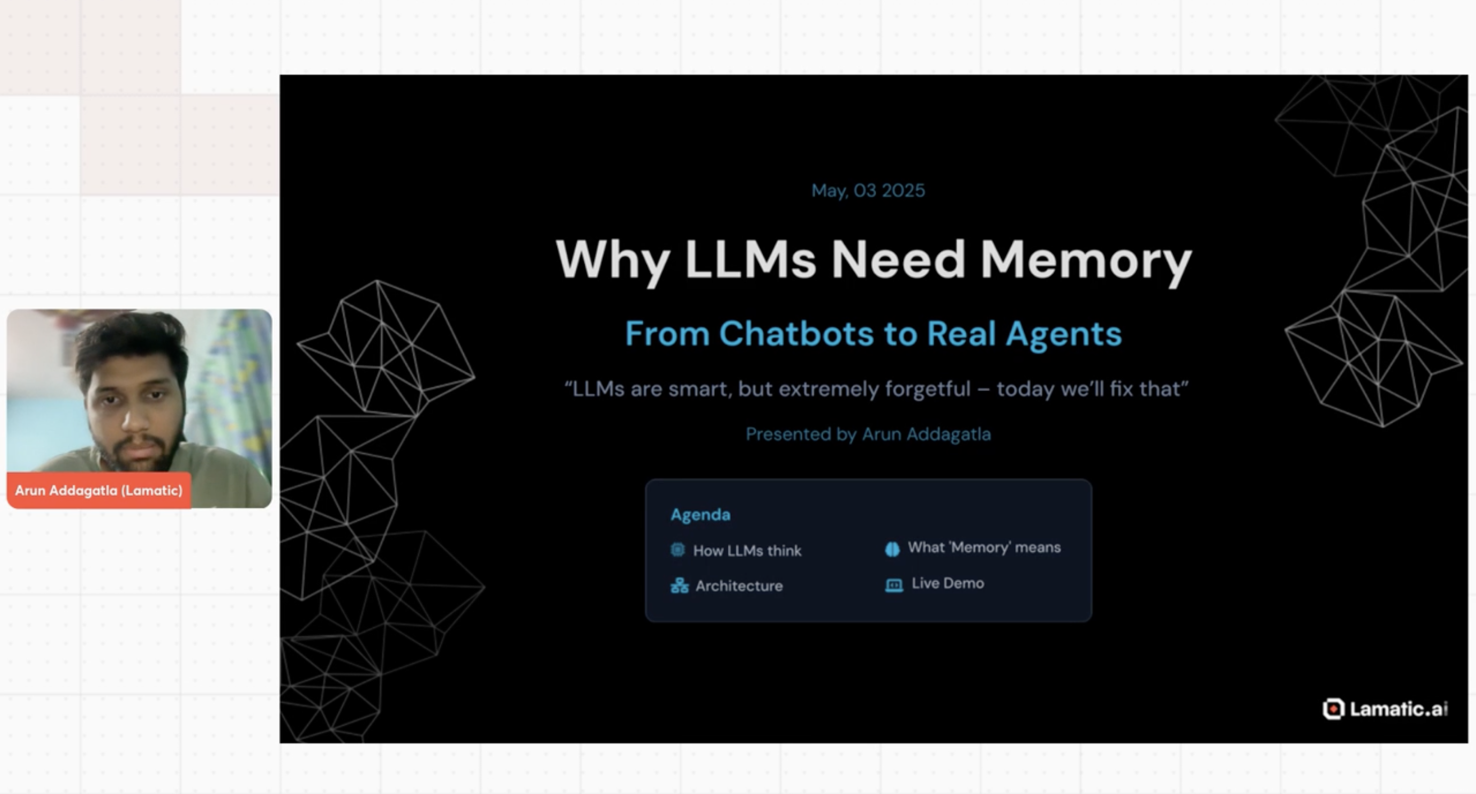 Why LLMs Need Memory
